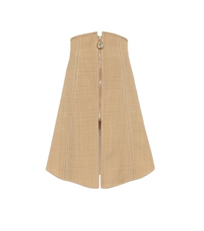 Natural Wonders Cotton-Blend Midi Skirt | Ellery - Mytheresa