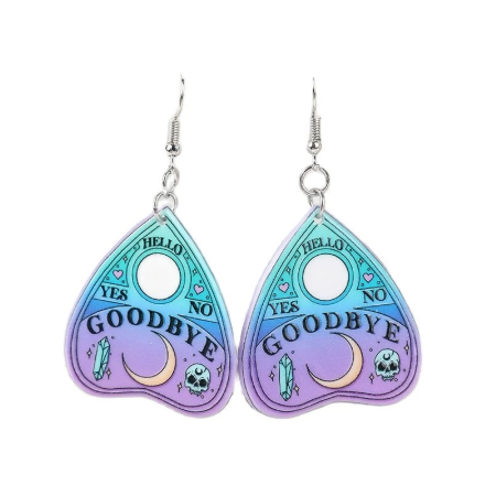 pastel goth earrings
