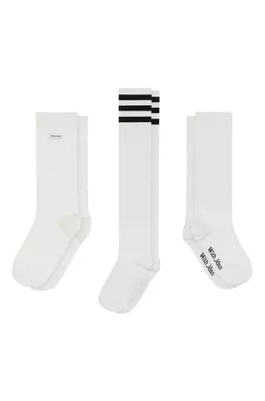 Jeanies 3 Sock Pack | White – With Jéan