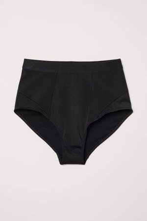 Bikini Bottoms High waist - Black