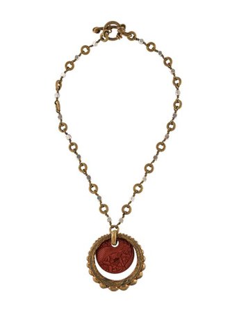 Stephen Dweck Jasper Pendant Necklace - Necklaces - STD23786 | The RealReal