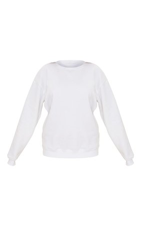 White Ultimate Oversized Sweater | PrettyLittleThing USA