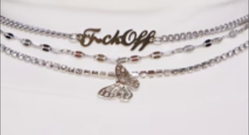 f*ck off necklace