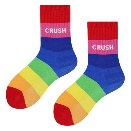 Rainbow Crush Socks | BOOGZEL APPAREL – Boogzel Apparel