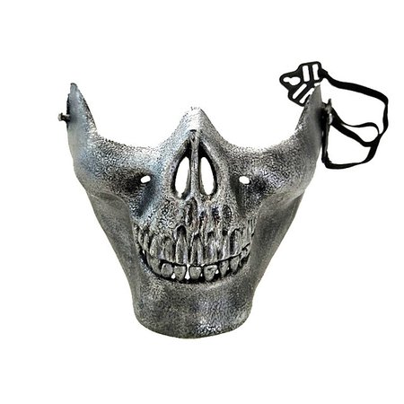Cosplay Costume Mask Inspired by Skeleton / Skull Scary Movie Black Golden Cosplay Halloween Halloween Carnival Masquerade Adults' Men's Women's 7304492 2020 – £6.25