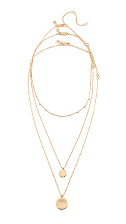 Madewell Coin Necklace Set | SHOPBOP