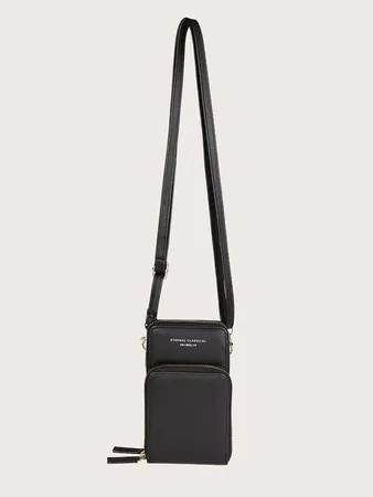 Letter Graphic Phone Bag | SHEIN USA