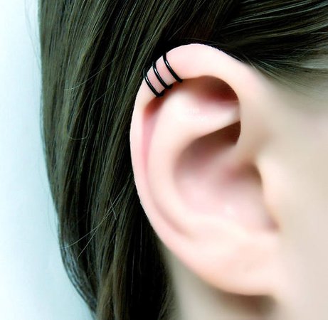 Black Ear Cuff (3)