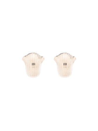 Jacquemus Shell Earrings - Farfetch