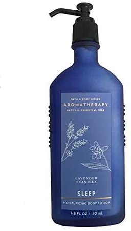 Amazon.com : Bath & Body Works Aromatherapy Sleep - Lavender + Vanilla Body Lotion, 6.5 Fl Oz : Bath And Body Works Lavender Vanilla : Beauty & Personal Care
