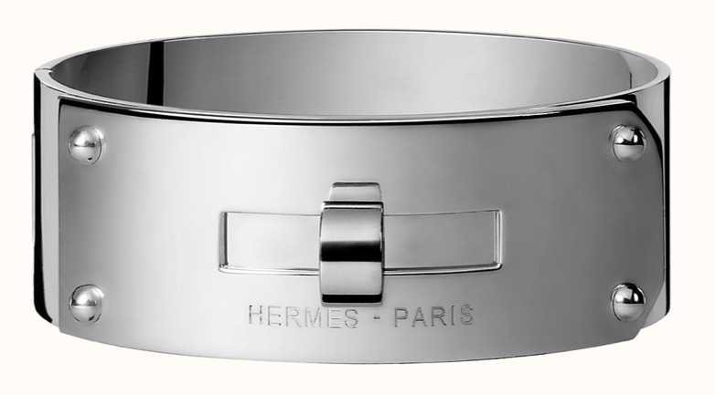 hermès silver bracelet