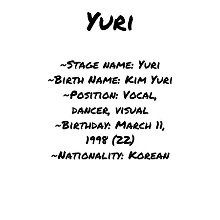 yuri profile