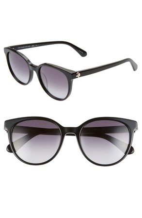 kate spade new york melanie 52mm round sunglasses | Nordstrom