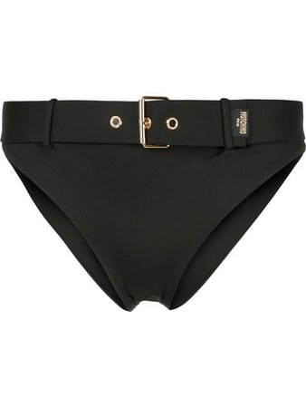 Moschino buckle bikini bottoms