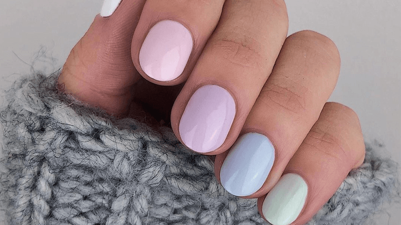 Pastel Nail Colors For Spring