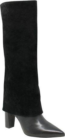Devil Pointed Toe Knee High Boot