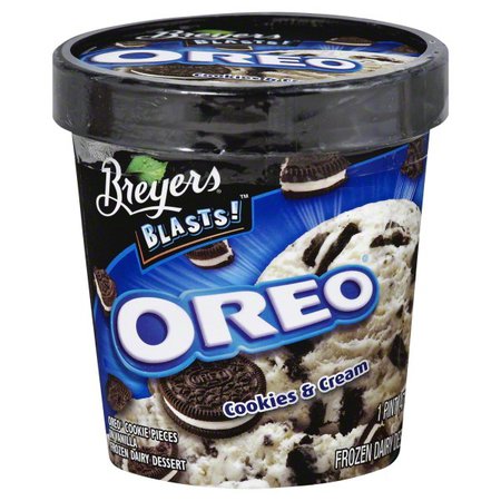 Blasts Oreo Cookies & Cream Ice Cream Breyers 1 pint delivery | Cornershop by Uber
