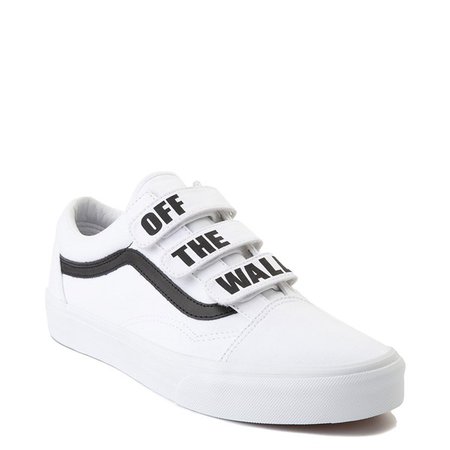 Vans Old Skool OTW Skate Shoe - White / Black | Journeys