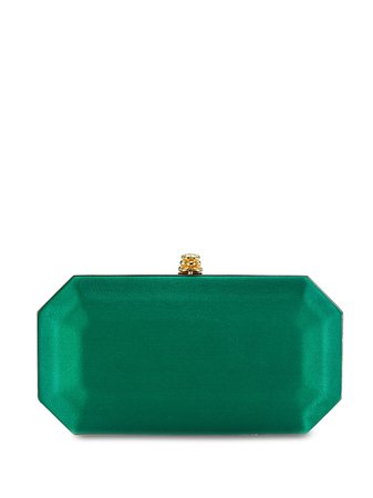 Tyler Ellis small Perry clutch bag green PCSM626SGCPHIE - Farfetch
