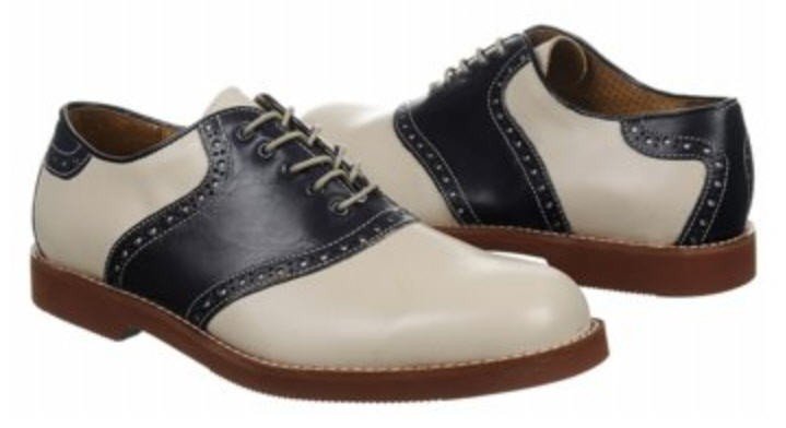 florsheim saddle shoes navy white - Google Search