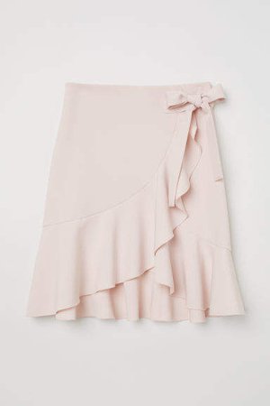 Flounced Skirt - Pink