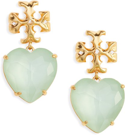 Kira Carved Heart Earrings
