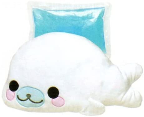Amazon.com: San-X Mamegoma 15" Re-Usable Hot/Cold Plush Pillow: Health & Personal Care