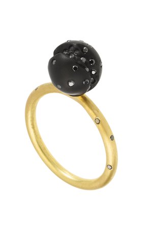 Small Atomic Sphere Ring by Jacqueline Cullen | Moda Operandi