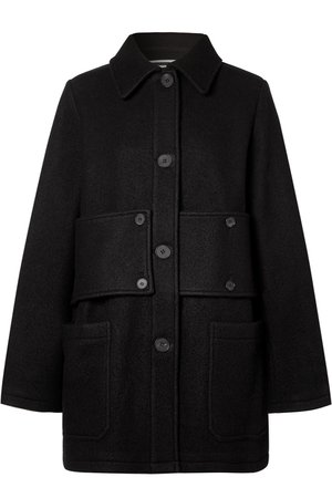 McQ Alexander McQueen | Paneled wool-felt coat | NET-A-PORTER.COM