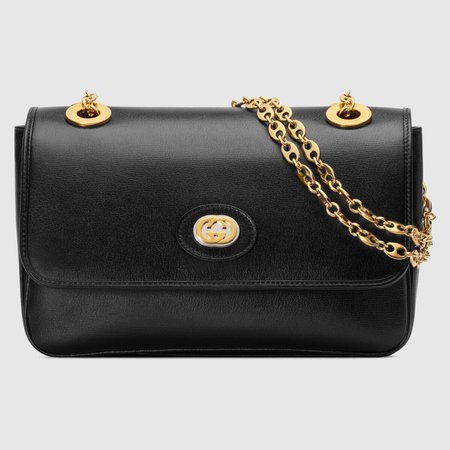 Leather small shoulder bag - Gucci Chain Bags 5764211DB0X1000