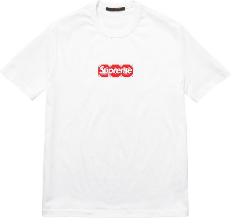 Louis Vuitton x Supreme Logo T-Shirt