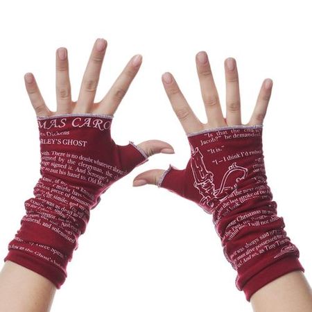 A Christmas Carol Writing Gloves (LIMITED EDITION) - Fingerless Gloves