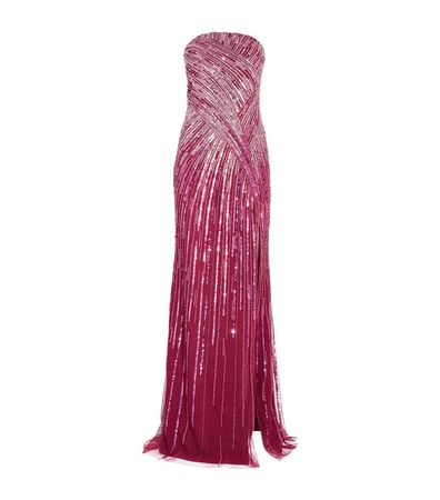 Womens Pamella Roland multi Sequin-Embellished Ombré Gown | Harrods # {CountryCode}