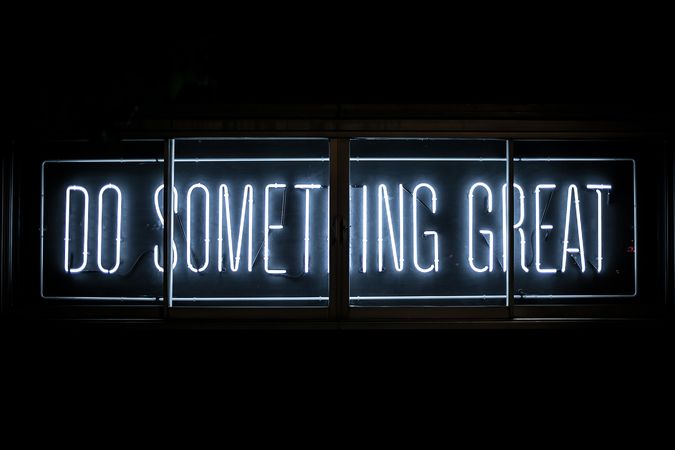 Do Something Great neon sign photo – Free Motivation Image on Unsplash