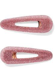 pink resin hair clip - Google Search