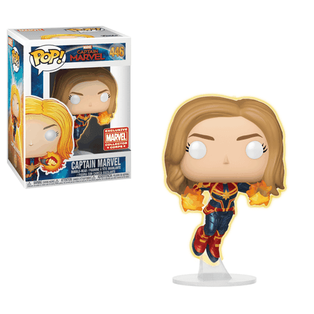 Captain Marvel (Glow in the DarkFlying) | Catalog | Funko - Everyone is a fan of something.