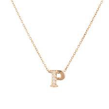 letter necklace P - Google Search