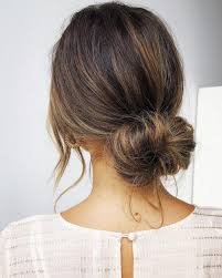 low bun hairstyle - Google Search