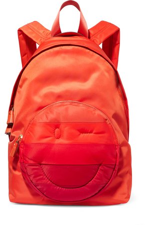 Anya Hindmarch | Chubby striped shell backpack | NET-A-PORTER.COM