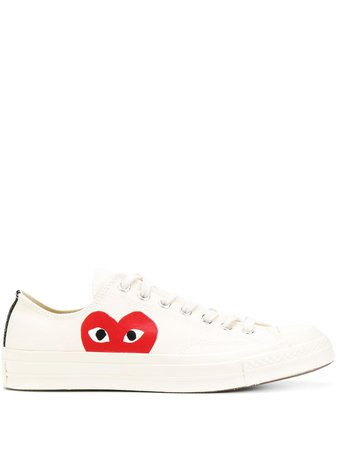 COMME DES GARÇONS PLAY X CONVERSE All Star low-top Sneakers - Farfetch