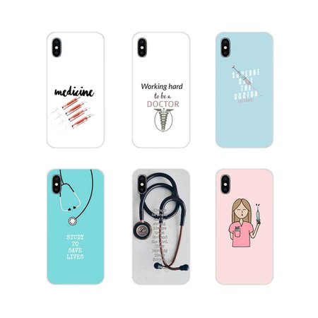 Medical Doctor Nurse Medicine Student Accessories Phone Cover For Xiaomi Mi4 Mi5 Mi5S Mi6 Mi A1 A2 A3 5X 6X 8 CC 9 T Lite SE Pro|Phone Case & Covers| - AliExpress