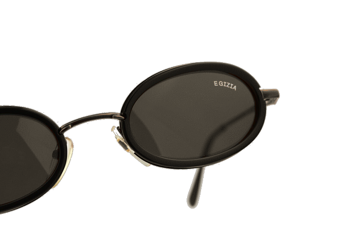 Egizia 36 056, vintage 90s oval sunglasses [edited]