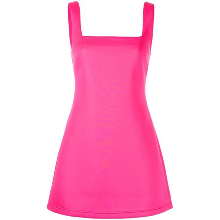 Cynthia Rowley Hot Pink Bonded Dress