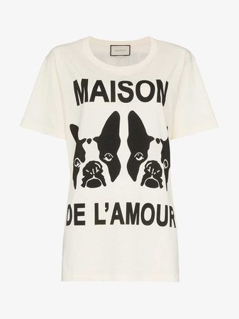 Gucci "Maison de l'Amour" T-shirt with Bosco and Orso | T-shirts & Jerseys | Browns