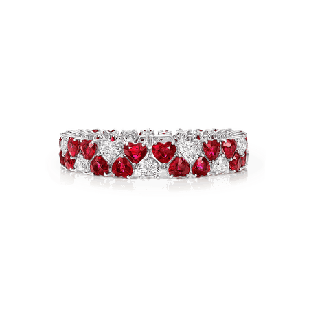 Graff, Ruby and Diamond Bracelet RUBIES 46.90 CTS