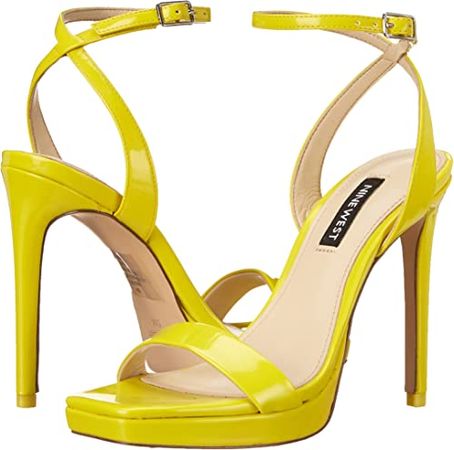 Amazon.com | NINE WEST Women's Zadie Heeled Sandal | Pumps