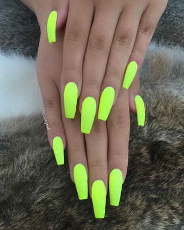 neon acrylic nails - Google Search