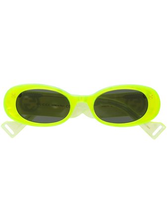 Gucci Eyewear Round Frame Sunglasses - Farfetch