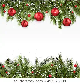 Wide Arch Shaped Christmas Border Isolated Stock Photo (Edit Now) 520108063 - Shutterstock