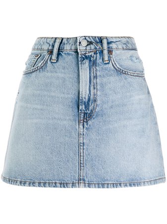 Acne Studios Denim Mini Skirt - Farfetch